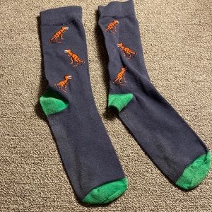 Dinosaur-themed Dress Socks